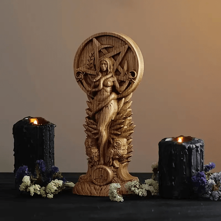 WorldNorse Lilith Goddess Statue Pagan Sculpture