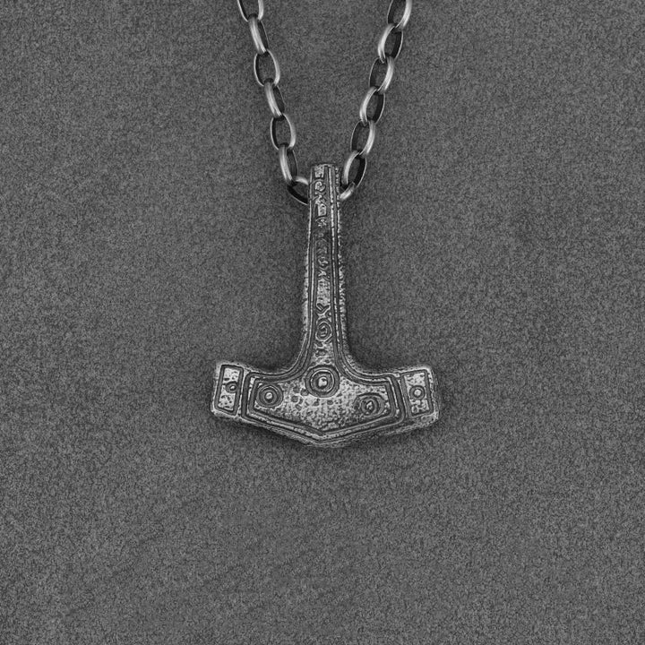 WorldNorse 999 Sterling Silver Mjolnir Necklace