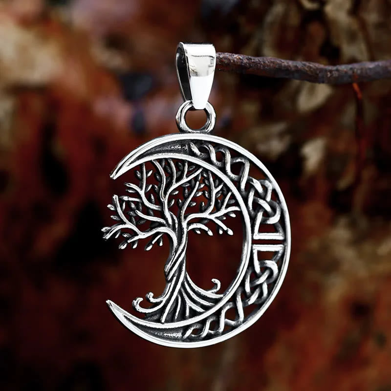 WorldNorse Celtic Knot With Yggdrasil Necklace