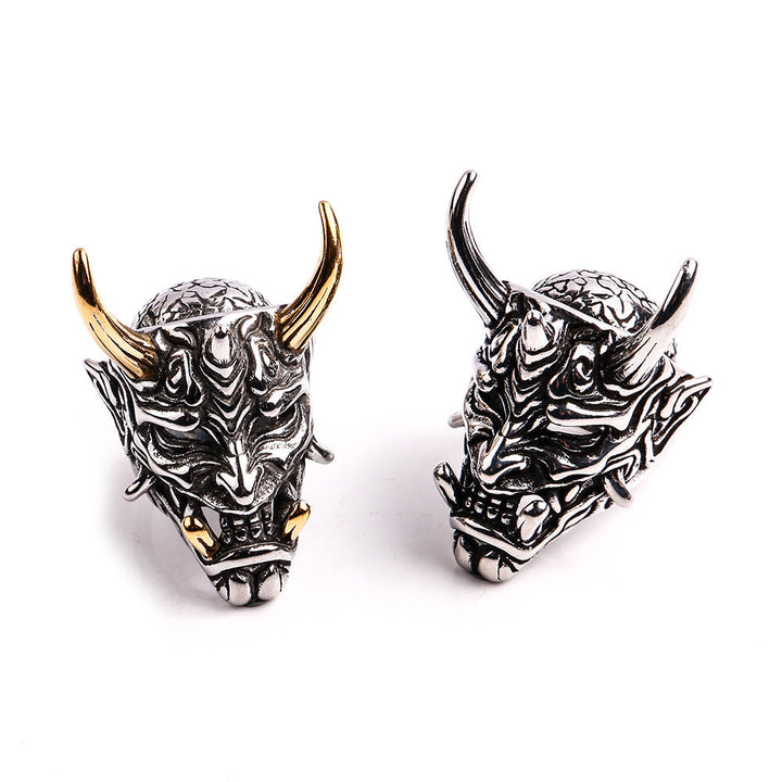 Flash Sale - WorldNorse Hannya Revenge Demon Protection Pendant Necklace/ Ring / Earrings