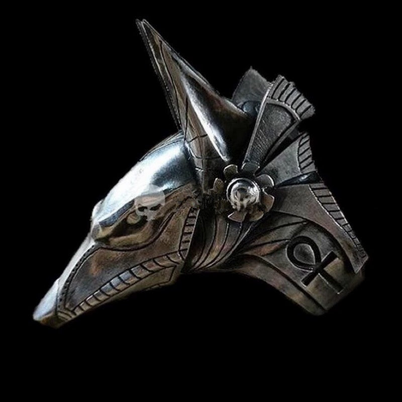WorldNorse Vintage Anubis Egyptian Ring Punk Bier Ring - image 2