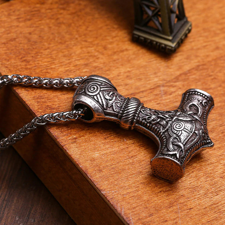 WorldNorse Thor's Hammer Stainless Steel Pendant Necklace - image 7