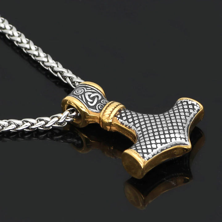 WorldNorse Thor's Hammer Stainless Steel Pendant Necklace - image 3
