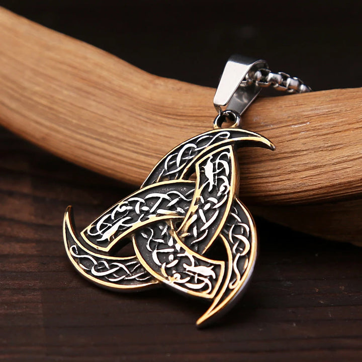 WorldNorse Triple Horn Of Odin Necklace - image 5