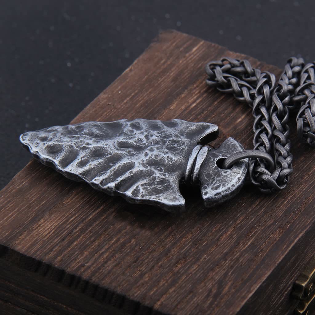 WorldNorse Viking Odin Spear Head Necklace - image 7