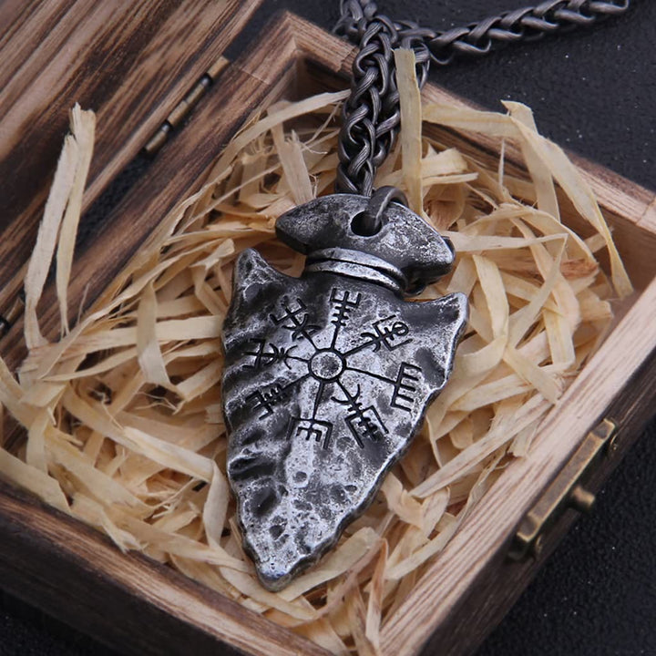 WorldNorse Viking Odin Spear Head Necklace - image 2