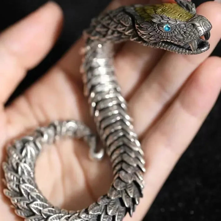 WorldNorse Jormungandr Personalized Rattlesnake Bracelet - image 3