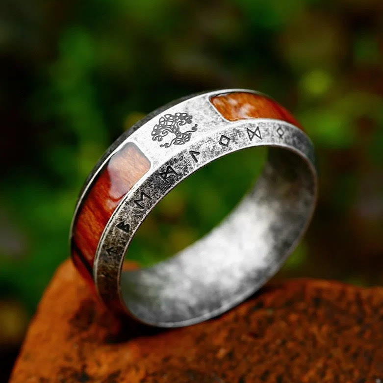 Flash Sale - Vintage Boho Yggdrasil Ring