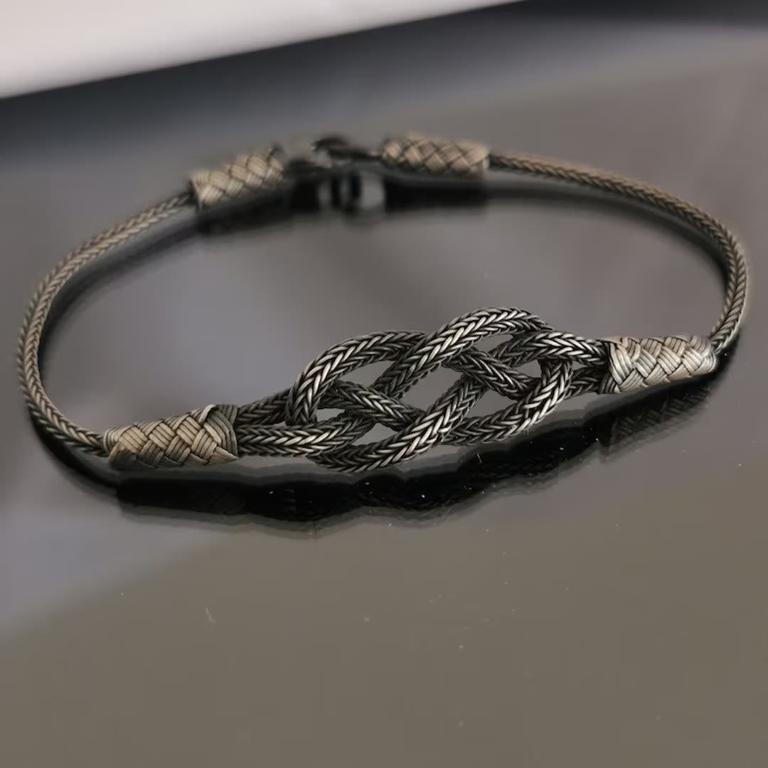 WorldNorse Viking Celtic Knot Braided Bracelet - Bracelet - image 0