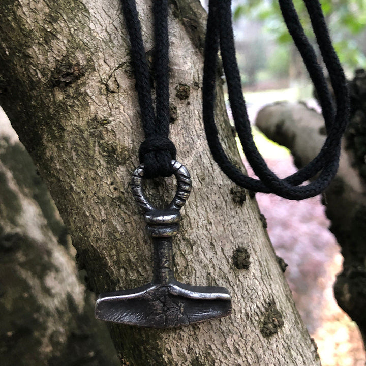 WorldNorse Viking Mjolnir Amulet Thor's Hammer Necklace - image 3