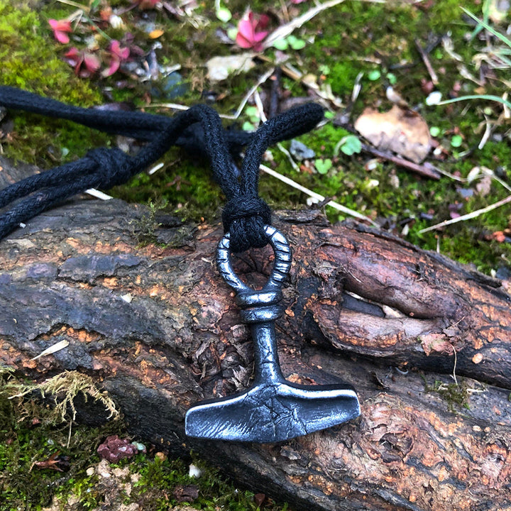WorldNorse Viking Mjolnir Amulet Thor's Hammer Necklace - Mjolnir - image 0