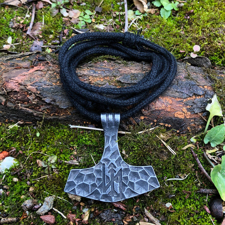 WorldNorse Viking Mjolnir Amulet Thor's Hammer Necklace - image 2