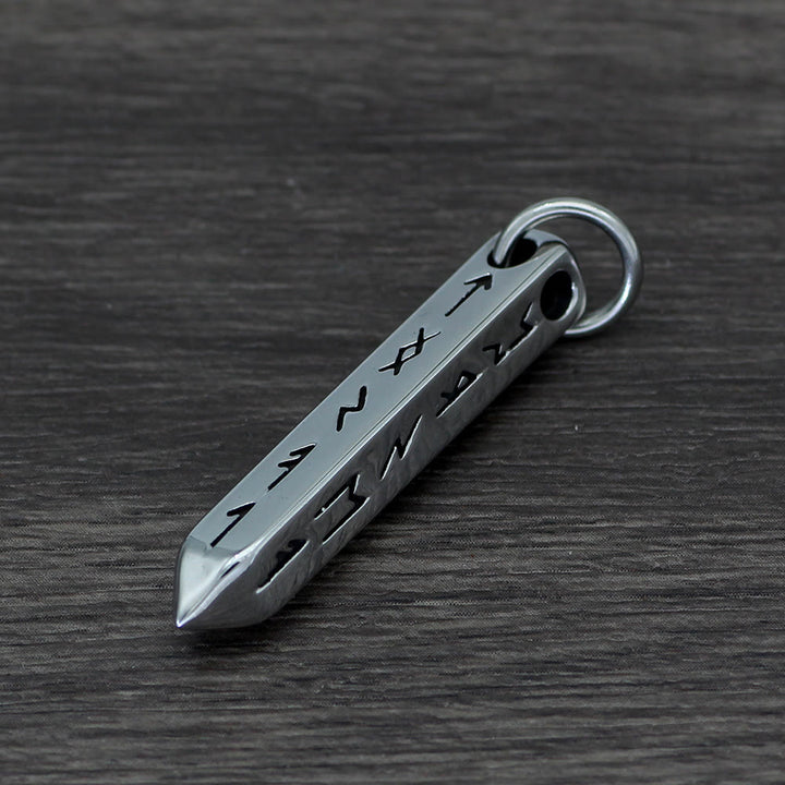 WorldNorse Three-dimensional Cone Type Rune Nordic Necklace - image 6