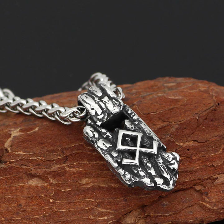 WorldNorse Vintage Nordic Rune Amulet Necklace - image 5