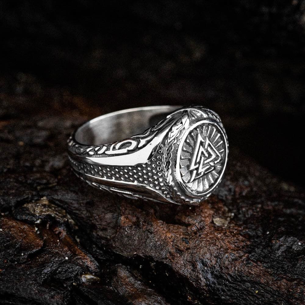 WorldNorse Valknut Celtic Knot Amulet Ring - image 2