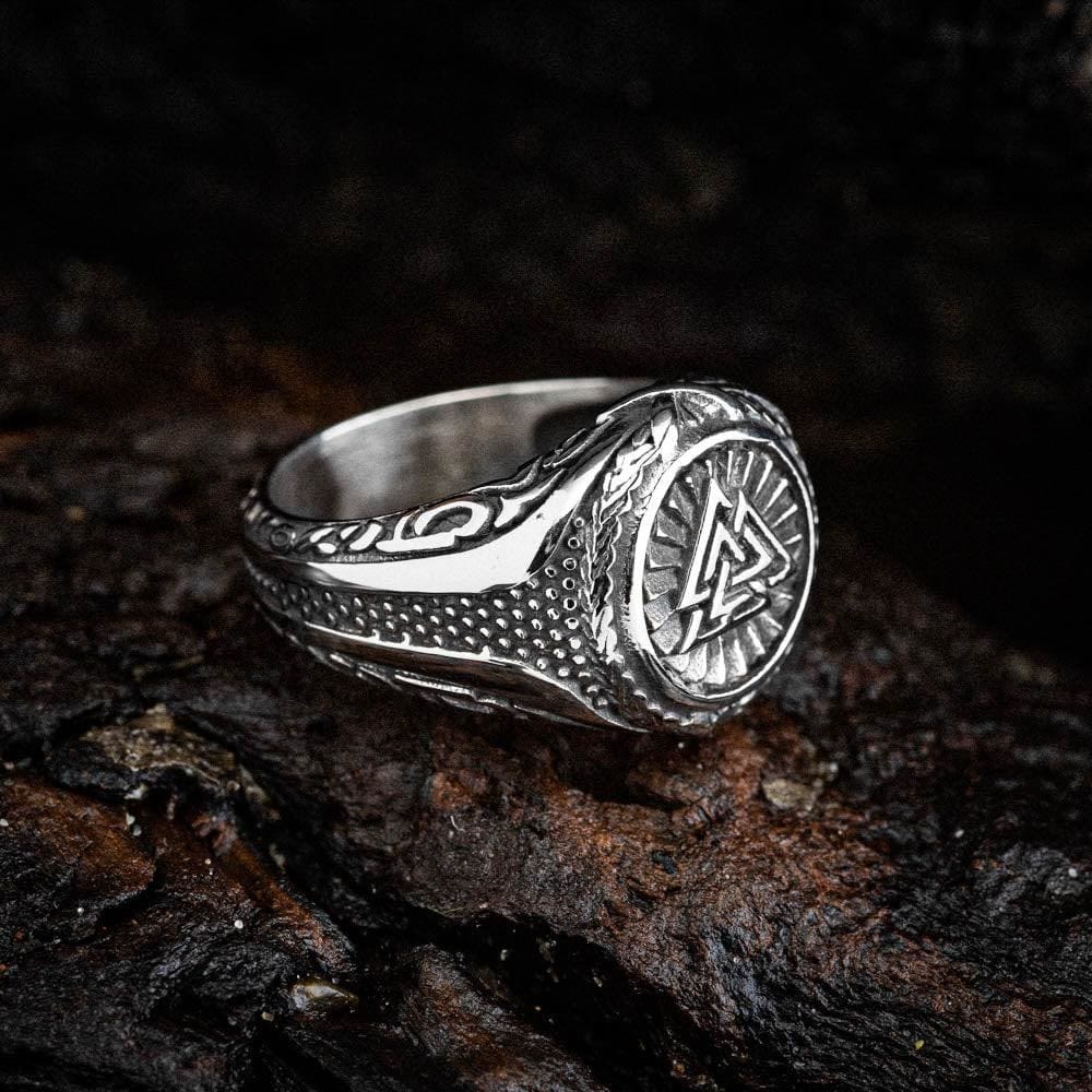 WorldNorse Valknut Celtic Knot Amulet Ring