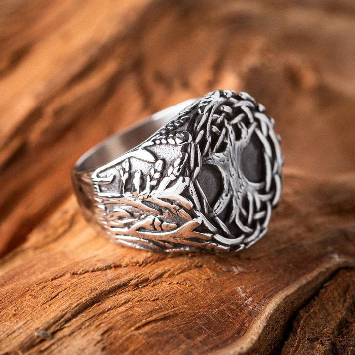 WorldNorse Viking Amulet Tree Of Life Design Ring