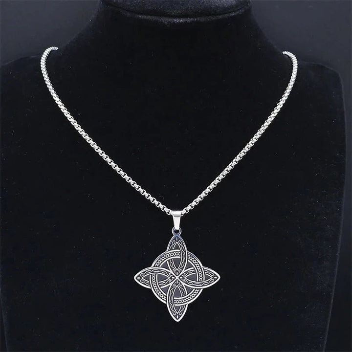 WorldNorse Witch Knot Celtic Irish Amulet Necklace - image 2