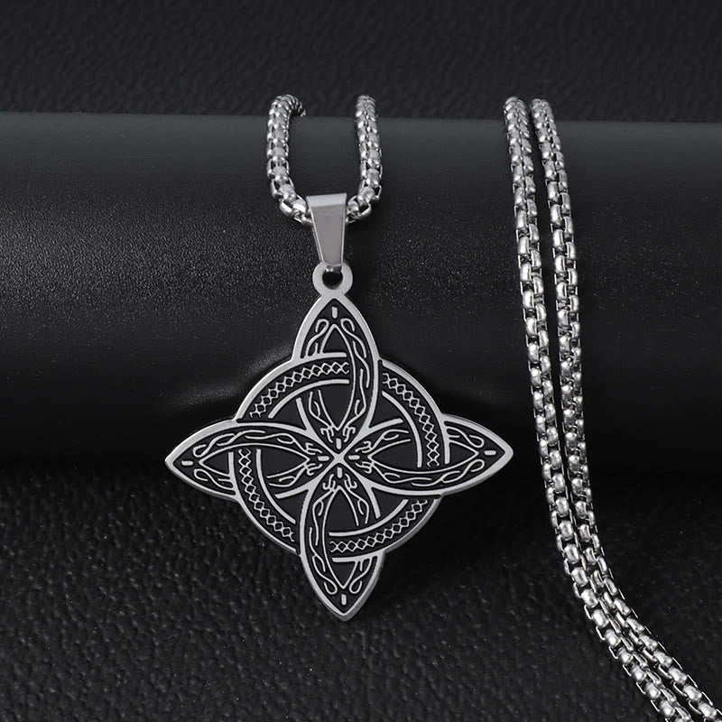 WorldNorse Witch Knot Celtic Irish Amulet Necklace - image 1