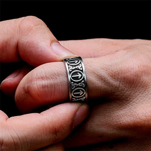 WorldNorse Nordic Viking Rune And Celtic Knot Ring