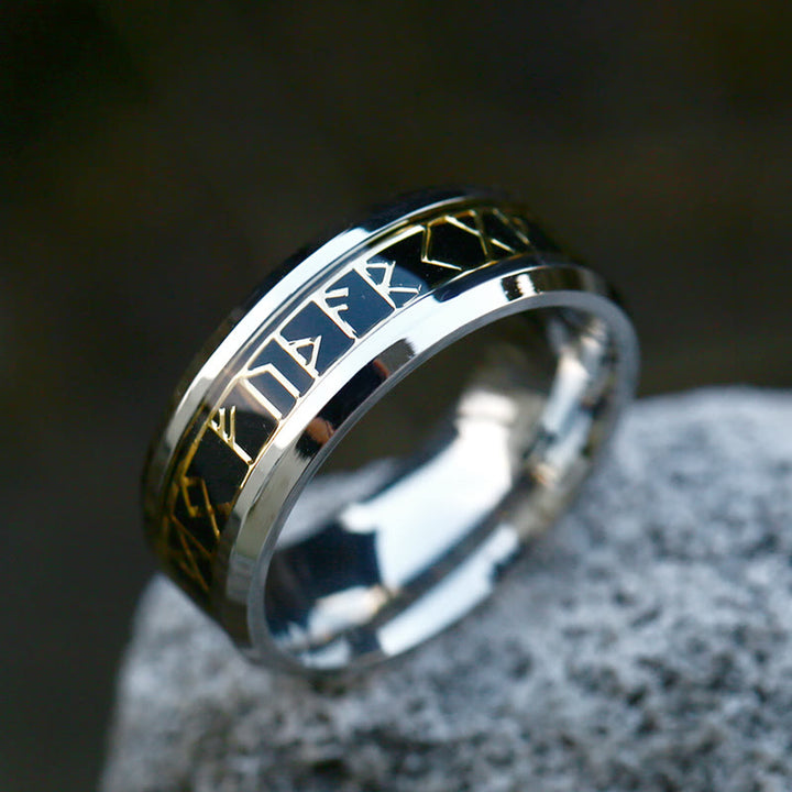 WorldNorse Norse Elder Futhark Rune Ring