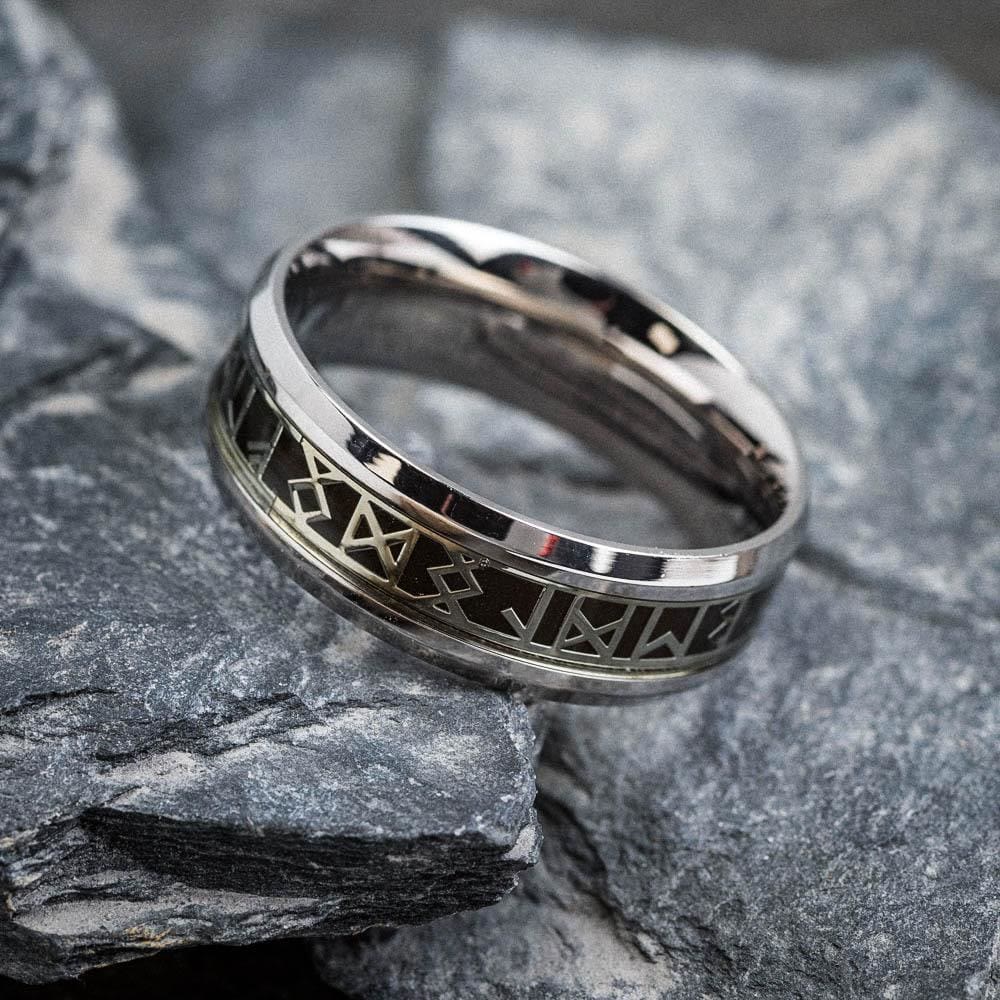 WorldNorse Norse Elder Futhark Rune Ring - image 3