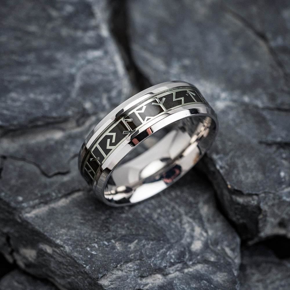 WorldNorse Norse Elder Futhark Rune Ring - image 2