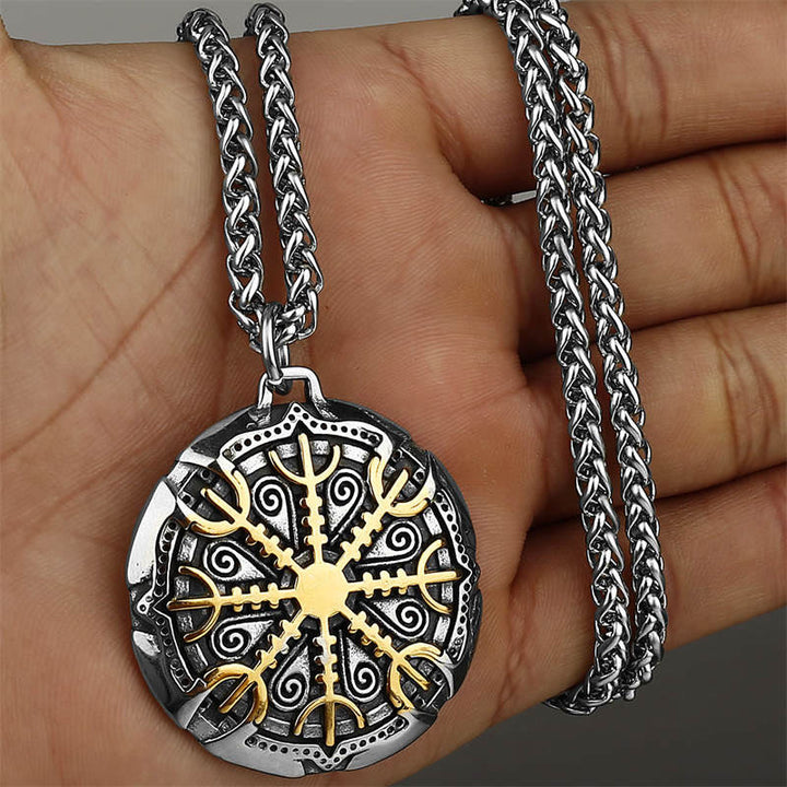 WorldNorse The Helm Of Awe Protection Strength Viking Necklace - image 3