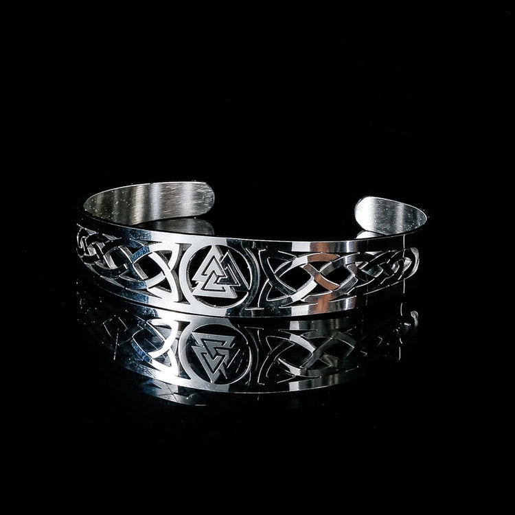 WorldNorse Valknut And Celtic Knot Symbol Bracelet - image 1