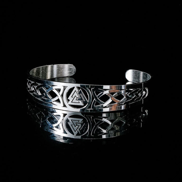 WorldNorse Valknut And Celtic Knot Symbol Bracelet - image 1