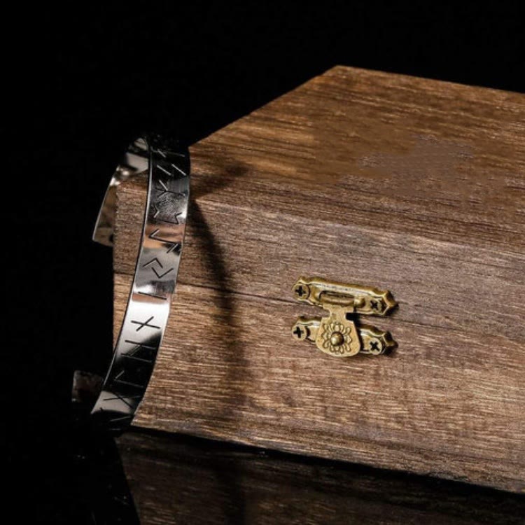 WorldNorse Nordic Rune Stainless Steel Bracelet - image 3