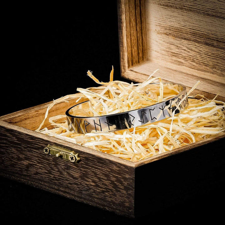 WorldNorse Nordic Rune Stainless Steel Bracelet - Rune - image 0