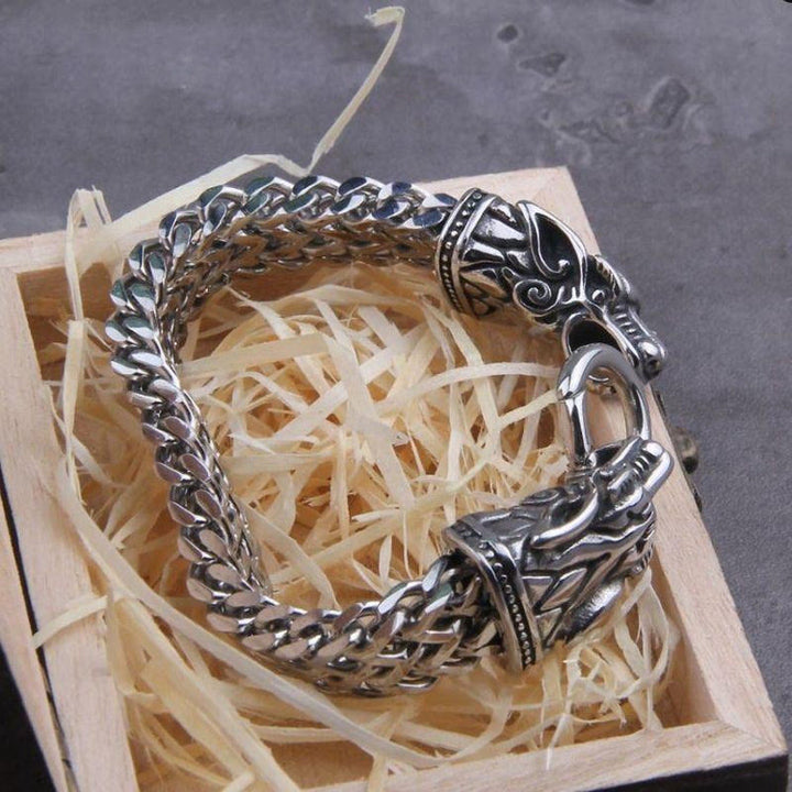 WorldNorse Norse Mythology Odin's Dragon Bracelet - image 2