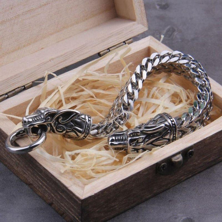 WorldNorse Norse Mythology Odin's Dragon Bracelet - image 1