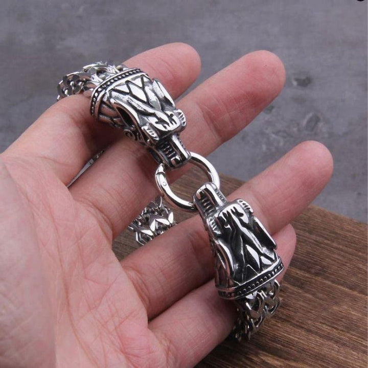 WorldNorse Norse Mythology Odin's Dragon Bracelet - image 3