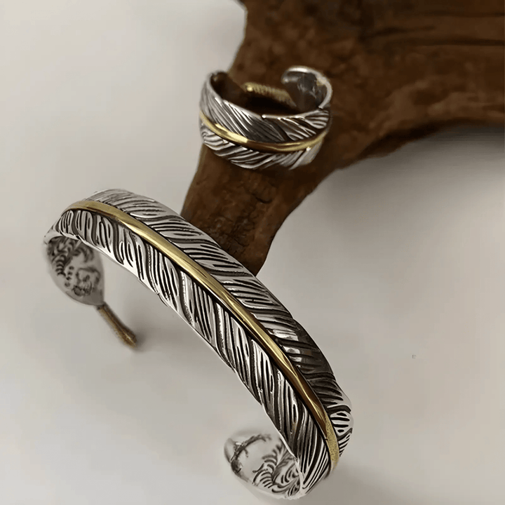 WorldNorse The Wings Of Raven Feather Ring - image 5