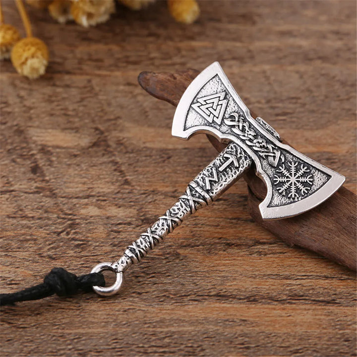 WorldNorse Viking Axe Pendant Amulet Necklace - image 5