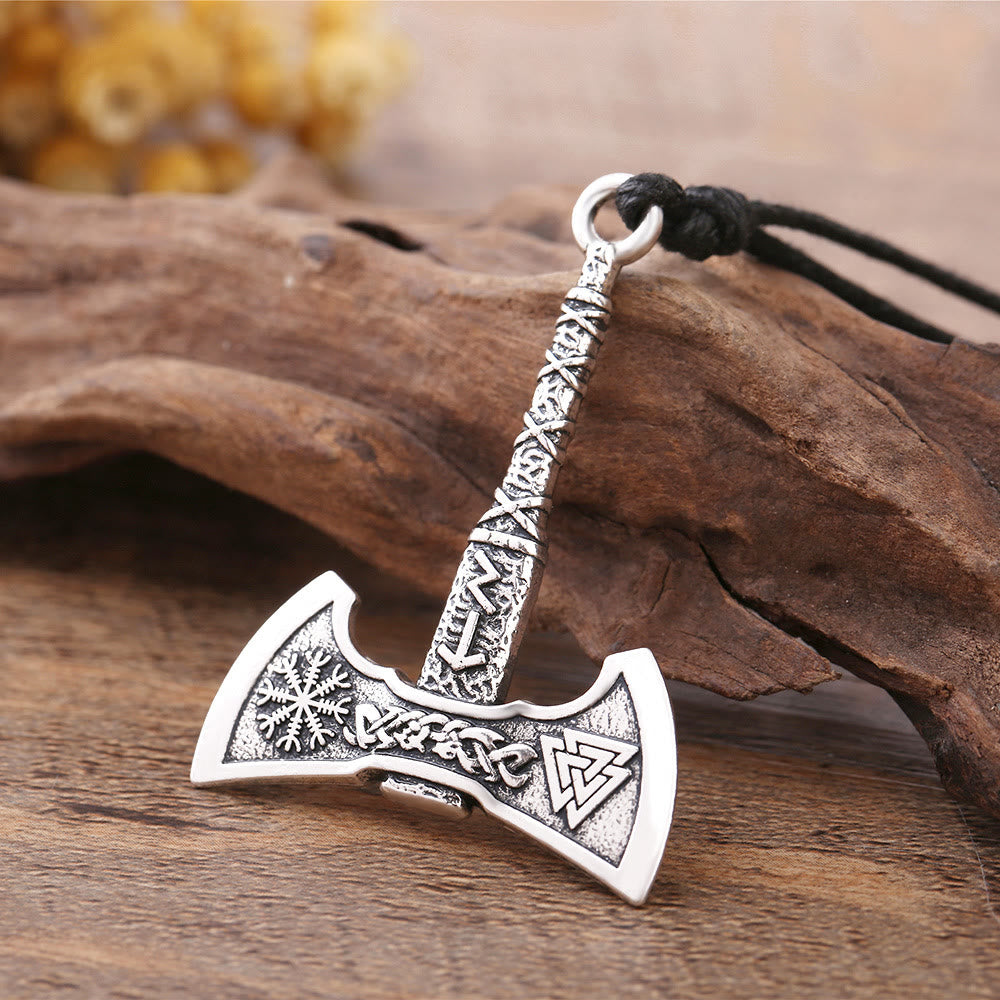 WorldNorse Viking Axe Pendant Amulet Necklace - image 4