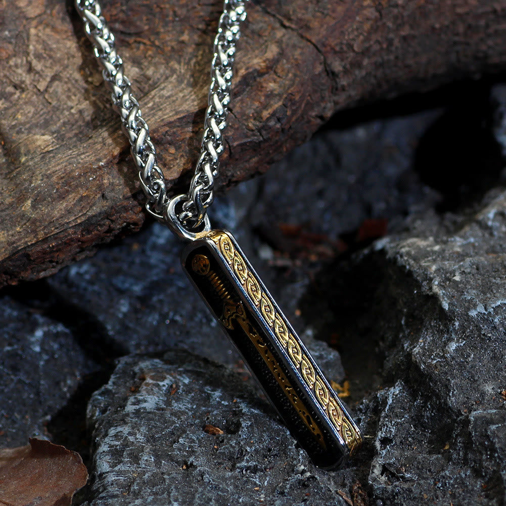 WorldNorse The Legendary Odin’s Sword Viking Necklace - image 2