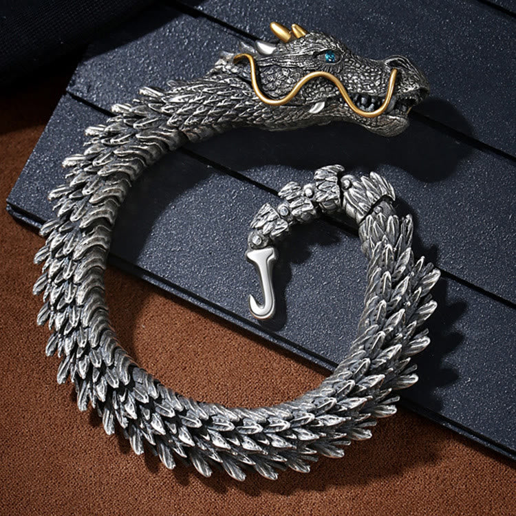 FREE Today: Jörmungandr - The World Serpent - Stainless Steel Bracelet - 18cm - Style#2 - image 7