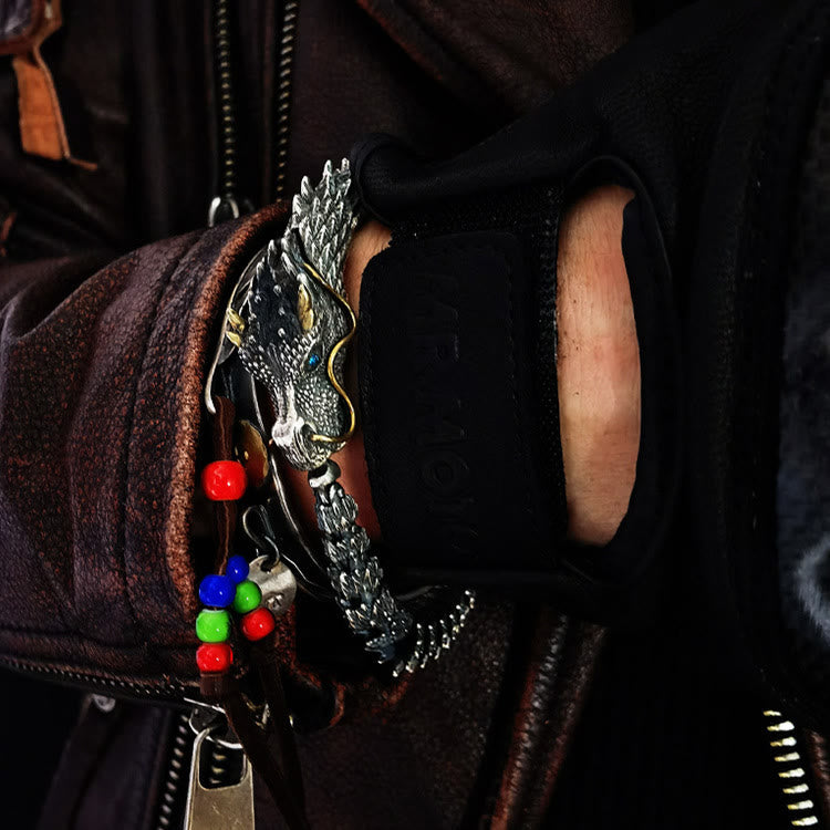 FREE Today: Jörmungandr - The World Serpent - Stainless Steel Bracelet