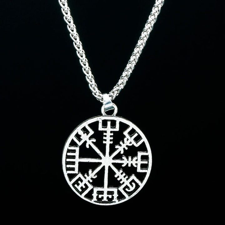 WorldNorse Classic Vegvisir Compass Viking Necklace - image 5