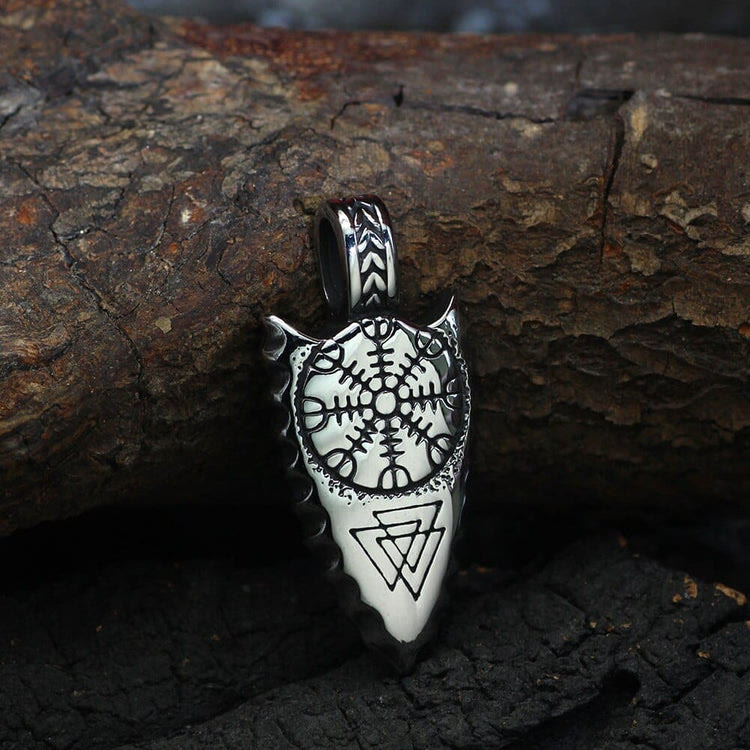WorldNorse Silver Arrow Protective Spearhead Necklace - image 5
