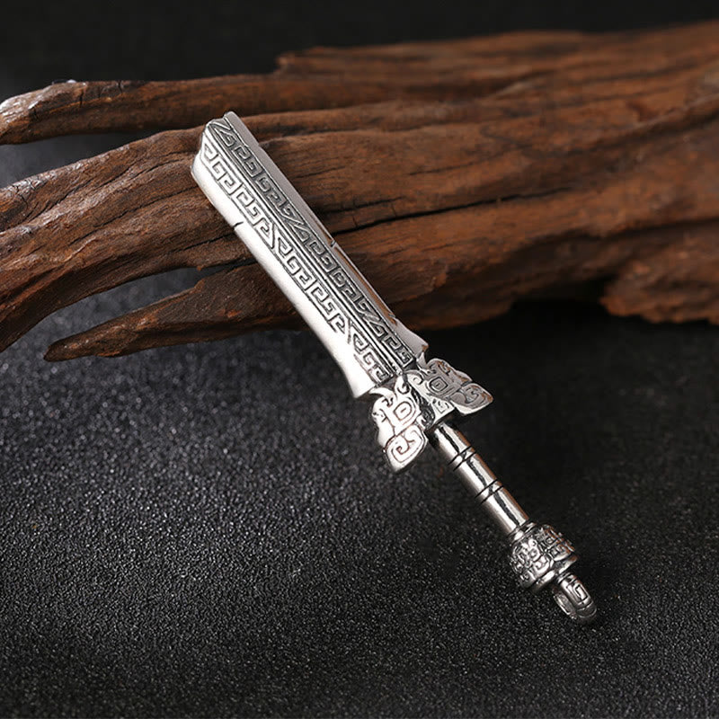 WorldNorse Hjörvard's Broken Sword Pendant Necklace - image 4