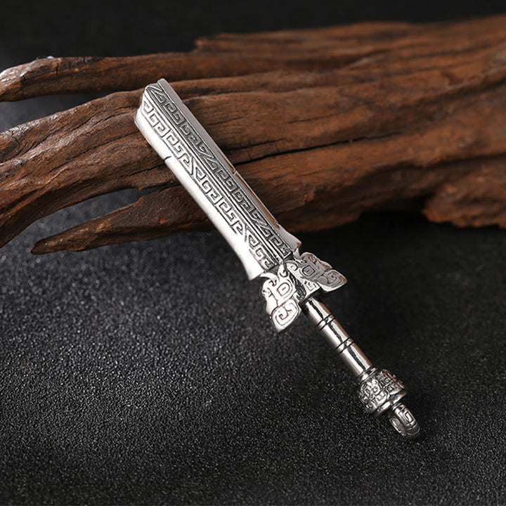 WorldNorse Hjörvard's Broken Sword Pendant Necklace - image 4