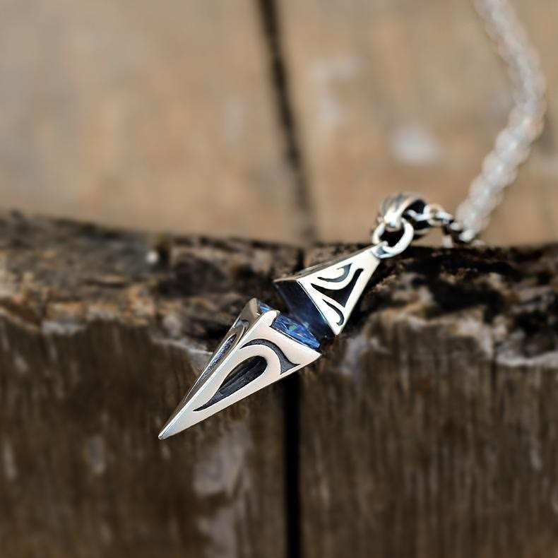 FREE Today: Blue Zircon Talisman Pendant Necklace