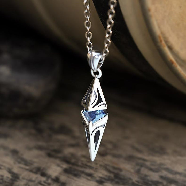 FREE Today: Blue Zircon Talisman Pendant Necklace