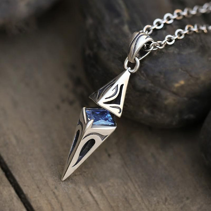 FREE Today: Blue Zircon Talisman Pendant Necklace