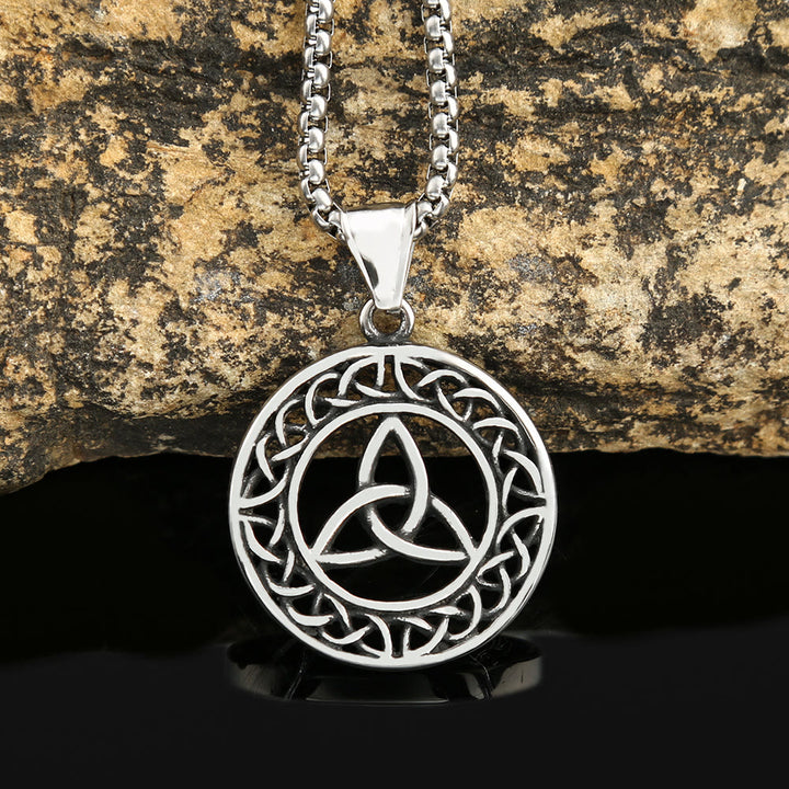 WorldNorse Nordic Triquetra Celtic Trinity Knot Necklace - image 1