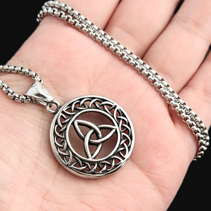 WorldNorse Nordic Triquetra Celtic Trinity Knot Necklace - image 3